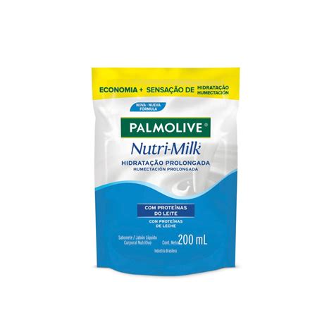 Jabón Líquido Corporal Palmolive Nutrimilk Doypack X 200 Ml Farmacity