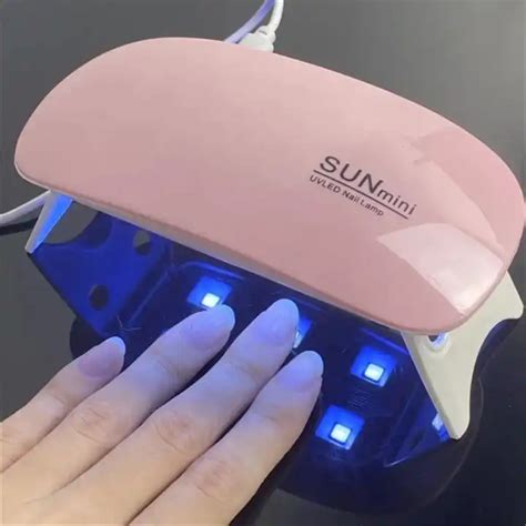 Sun Mini Usb Phototherapy W Manicure Machine Nail Polish Dryer Led