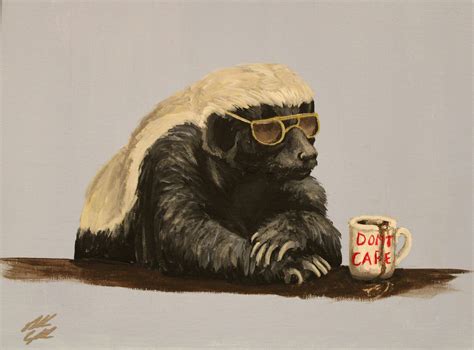 Honey Badger Art