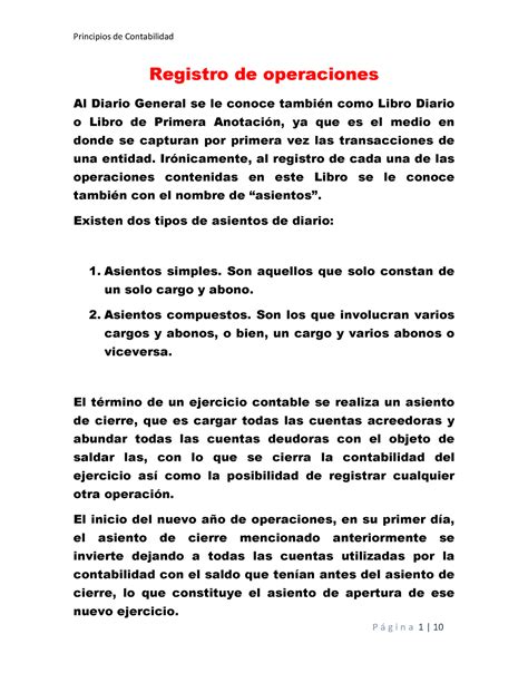 CONTABILIDAD1 DE REPASO PARA MATERIA DE LA ESCUELA Registro De