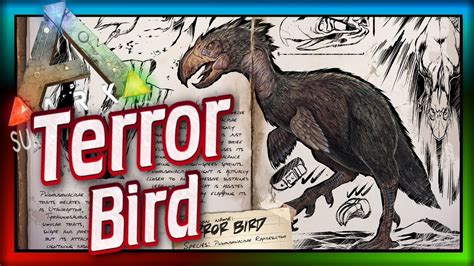 Terror Bird Ark Survival Evolved Dossier Ark Terror Bird