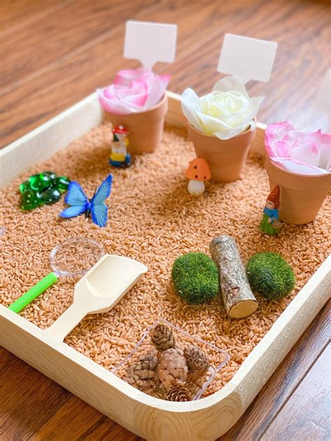 23 Garden Sensory Bin Ideas Worth A Look Sharonsable