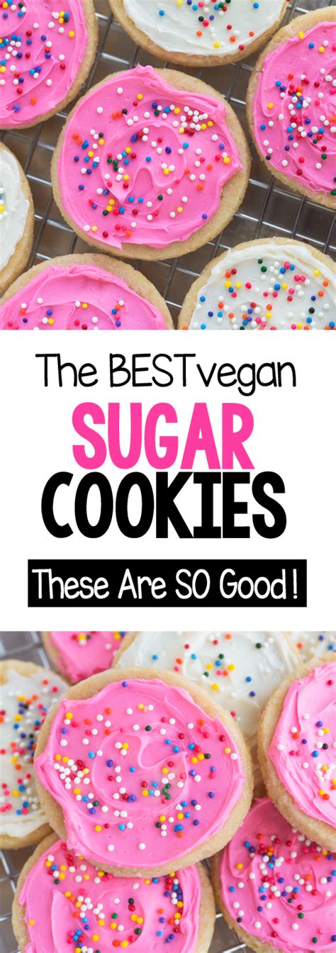 Vegan Sugar Cookies The Best Easy Recipe