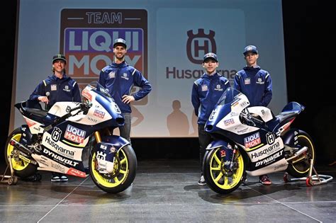 Motomondiale Presentate Le Livree Del Team Husqvarna Intact Gp