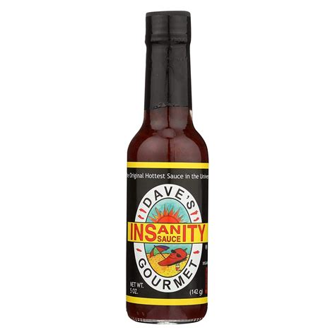 Dave S Gourmet Insanity Hot Sauce The Head Nut