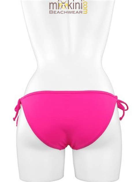 Triangel Bikini Hose Pink Tolle Bunte Bikini Mode Mixkini Beachwear