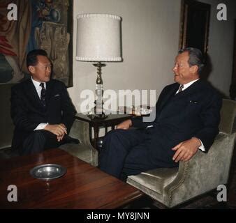 The Prime Minister Of Singapore On A Visit In Bonn October