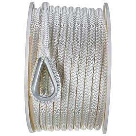 Seachoice Nylon Double Braid Rope 30 5 M Silver 9 5 mm Hitta bästa