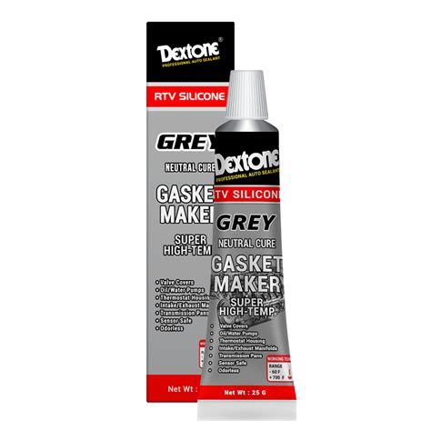 Jual Dextone Lem Mesin Super Gasket Sealant Netral Grey Shopee Indonesia