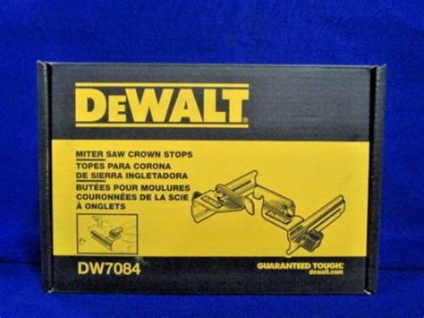 Dewalt Dw7084 Crown Stops For Miter Saws Ebay