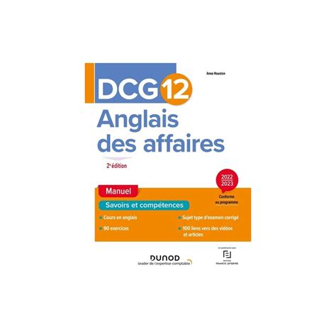 Anglais Des Affaires Dcg Manuel Grand Format Edition