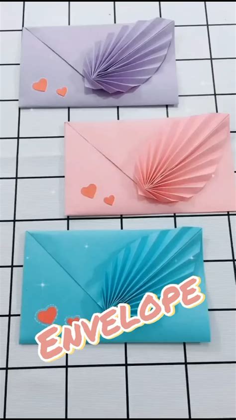 Diy paper envelope amazing paper craft ideas – Artofit