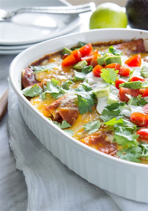 Sweet Pulled Pork Enchiladas I Wash You Dry