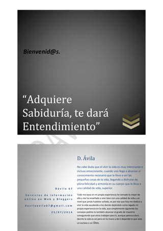 Bienvenidos Pdf