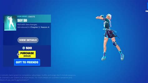 Fortnite Star Wars Emotes Say So Emote Return In Item Shop Hurry Up