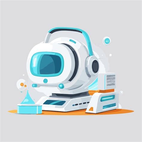 Premium Vector | Technology cartoon vector on white background