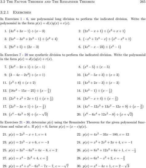 Long And Synthetic Division Worksheet Answers Long Division Worksheets