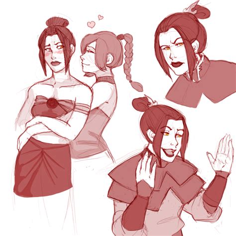 Azula Sketches By Aureath On Deviantart