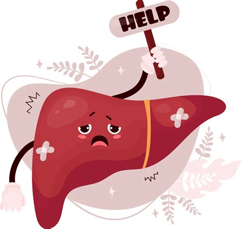 Unhappy Cartoon Liver 23530042 PNG