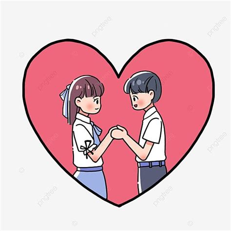 Couple Holding Hands Clipart Vector, Romantic Couple Holding Hands ...