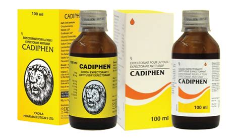 Cadiphen Expectorant Syrup 100ml Pharmily