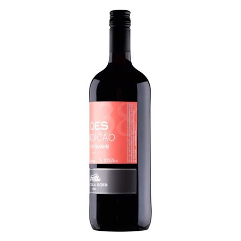 Vinho Brasileiro Tinto Suave G Es Tradi O Bord Garrafa L All