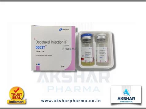 Docet Mg Docetaxel Injection Docet Samarth Life Sciences Pvt