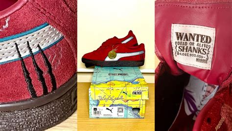 Take A Closer Look At Shanks Shoe From One Piece X Puma S