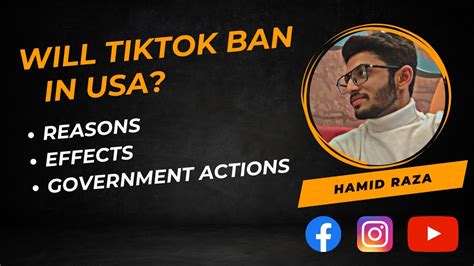 Is Tiktok Getting Banned In Usa Hamid Raza Youtube