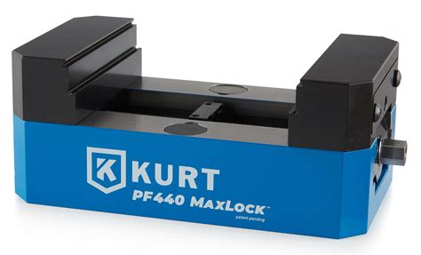 Kurt Precision Force Maxlock™ 5 Axis Vise Pf440 With Dovetail Jaws