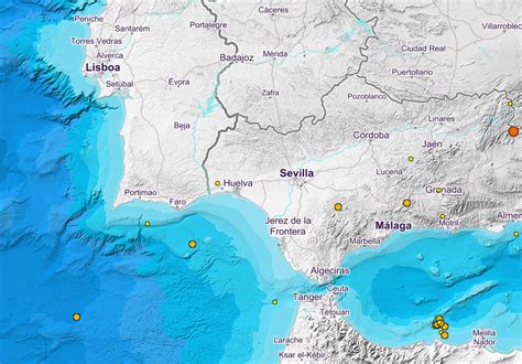 Registran Dos Terremotos Frente A Huelva Isla Cristina