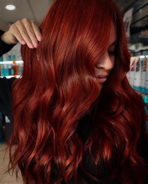 Magnificent Shades Of Red Hair Color Palette Artofit