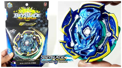 Unico Naked Spriggan Flame Unboxing Review Batallas Beyblade