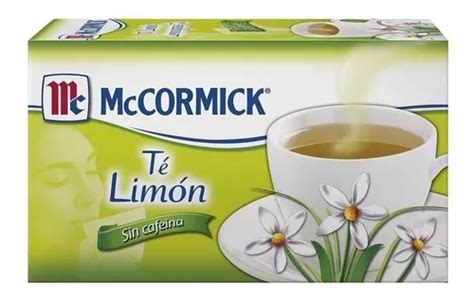 Te Mc Cormick De Limon Con Sobres Mercadolibre