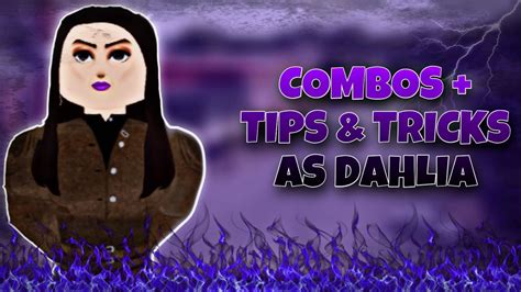 Revamp The Vampire Origins Dahlia S Combo’s Tips And Tricks Roblox Tvo Youtube