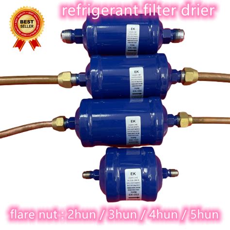 Liquid Filter Drier Universal Flare Type Nut Ek Ek Ek Ek