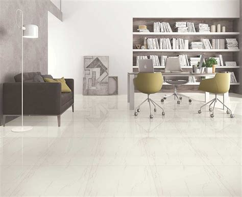 Glazed Vitrified Kajaria Living Room Floor Tiles 2x2 Feet 60x60 Cm