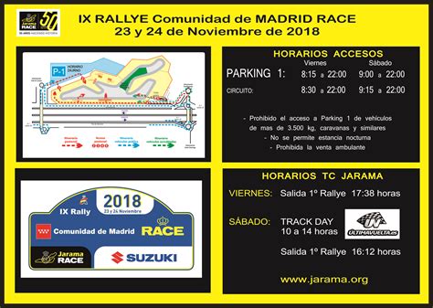 Ix Rally Comunidad De Madrid Race Circuito De Madrid Jarama Race