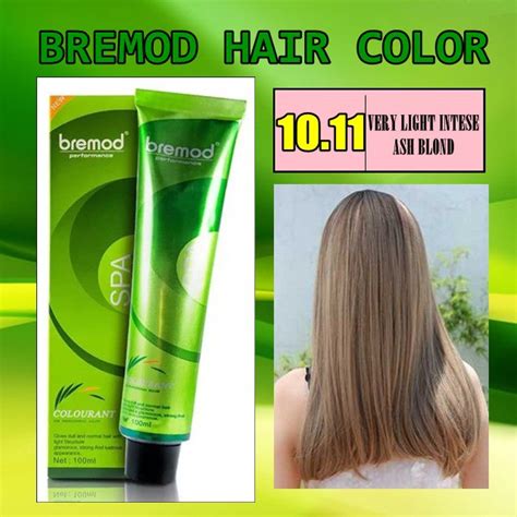 Bremod Very Light Intense Ash Blonde Set With Oxidizing