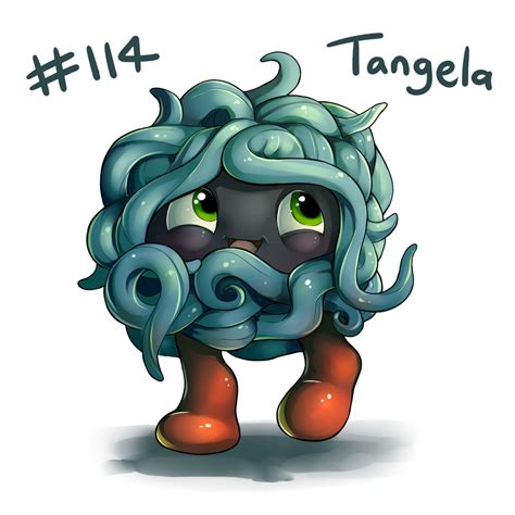 114 - Tangela by oddsocket on DeviantArt