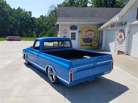 1968 Chevy C10 Pickup Truck Custom Bagged Airride Gmc Patina Rat Hot