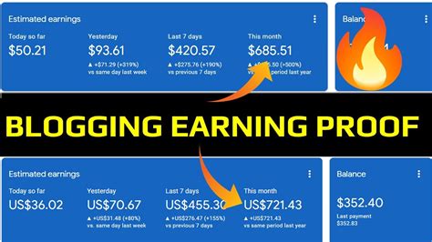 Google Adsense Earnings Live Proof My Blog Earnings From Adsense