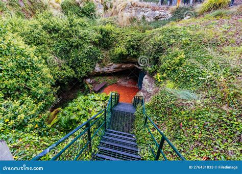 Engelbrecht Cave System In Mt Gambier Australia Stock Image Image Of