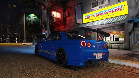 Nissan Skyline R Gtr Hks Livery Gta Mods