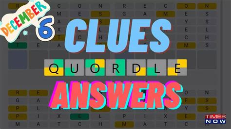 Todays Quordle Hints Clues And 316 Answers To Get Your Brain Working