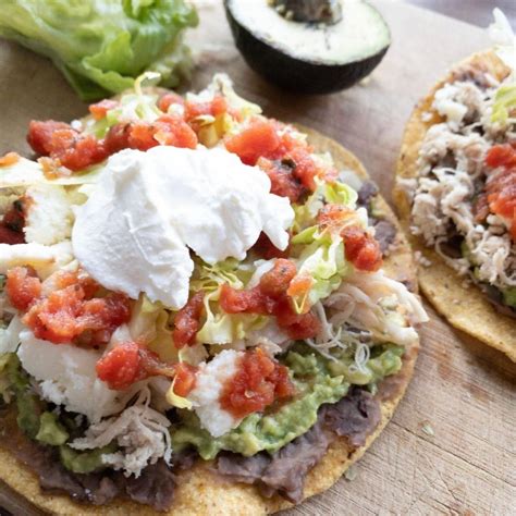 Authentic Mexican Food How To Eat A Tostada Keeper Of Our Home