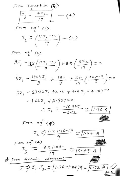 Solved Please Help Show Steps Thank You Apply Mesh Analysis To Find