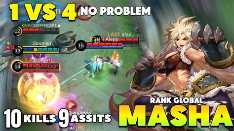 Masha Best Build And Gameplay Masha Top Global Mobile