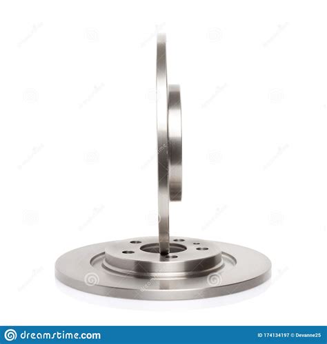 Automotive Steel Brake Disc Stock Image Image Of Security Brakes