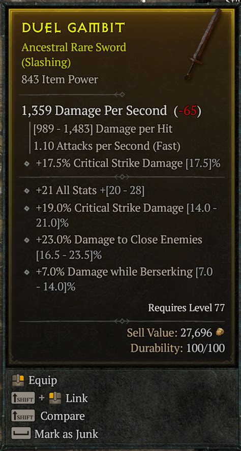 3 4 Crit All Stat Close Dmg Sword Ft Iso Fg Topic D2jsp